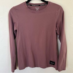 Calvin Klein Performance Crewneck Long Sleeve Shirt Women’s Size Small